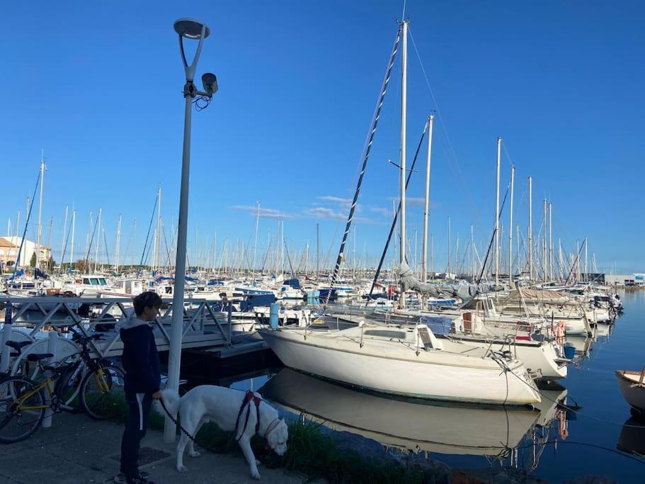 Les Voiles Blanches T2 Luxe A 100M De La Plage Leucate Εξωτερικό φωτογραφία