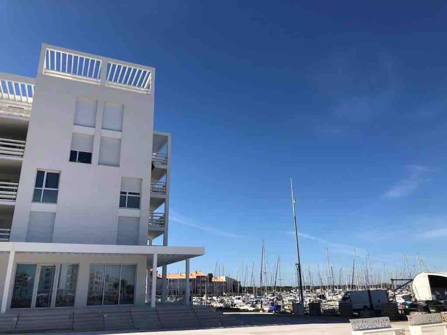 Les Voiles Blanches T2 Luxe A 100M De La Plage Leucate Εξωτερικό φωτογραφία